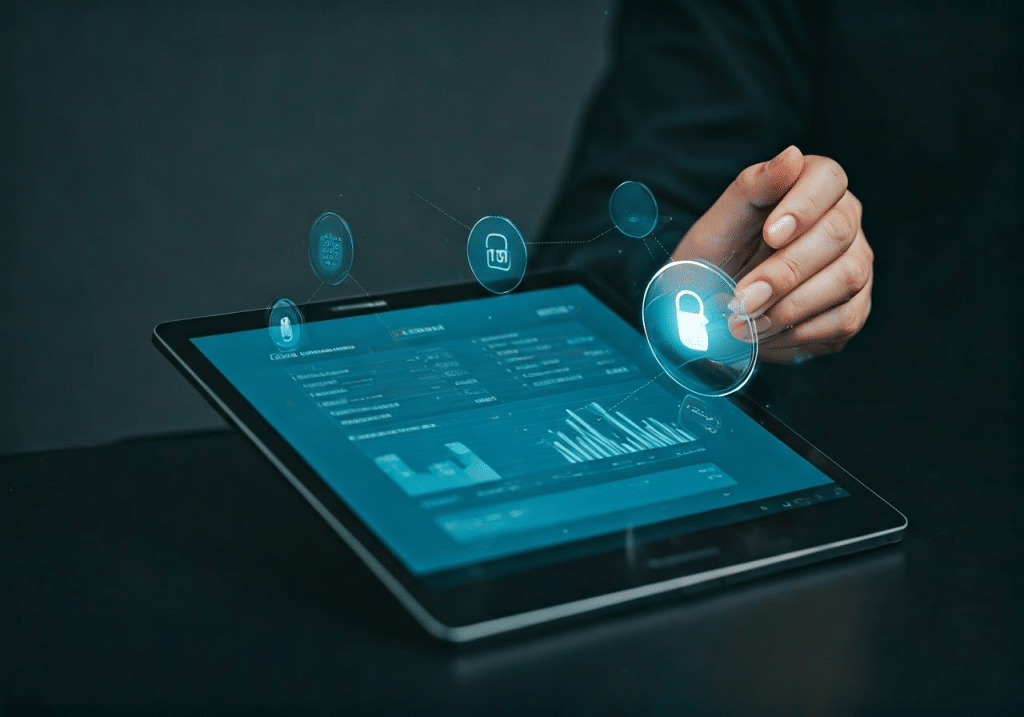 colorful dashboards with Outsourcing bookkeeping data.